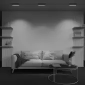 Трековый светильник Points TR010-1-10W3K-M-W