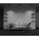 Трековый светильник Points TR010-1-10W4K-M-B