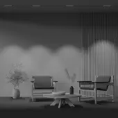 Трековый светильник Points TR031-2-12W4K-B