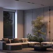 Трековый светильник Points TR082-1-6W3K-M-B