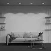 Трековый светильник Points TR082-1-6W3K-M-W