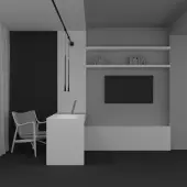 Трековый светильник Waist TR168-1-7W3K-M-B