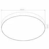 Точечный светильник Zon C032CL-90W4K-RD-W