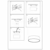 Точечный светильник Zon C032CL-90W4K-RD-W