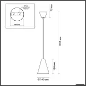 Подвесная люстра Lofti 5226/1