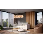 Подвесная люстра Aster MOD007PL-08G1