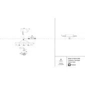 Припотолочная люстра Atom DL024-2-03W