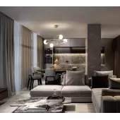 Подвесная люстра Balance MOD317PL-04G