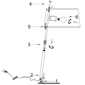 Лампа Bergamo MOD613TL-01W