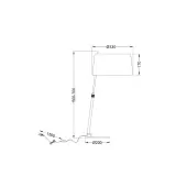 Лампа Bergamo MOD613TL-01W