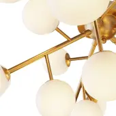 Люстра средней высоты Dallas MOD545CL-20BS