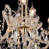 Подвесная люстра Diamant Crystal DIA880-PL-18-G