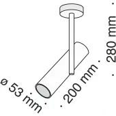 Точечный светильник Elti C020CL-01GB