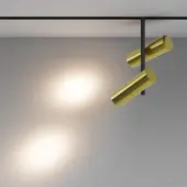 Трековый светильник Elti Duo TR005-2-2X12W3K-BBS