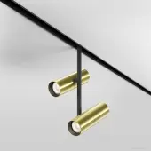 Трековый светильник Elti Duo TR005-2-2X12W4K-BBS