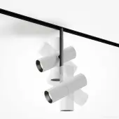 Трековый светильник Elti Duo TR005-2-2X12W4K-BW