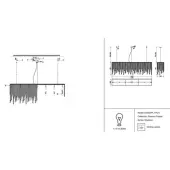 Подвесная люстра Empress DIA002PL-07CH