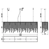 Подвесная люстра Empress DIA002PL-07CH
