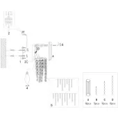 Бра Hail MOD097WL-02CH
