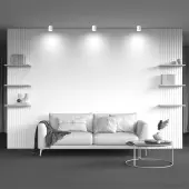 Точечный светильник Hoop C086CM-GX53-MRD-W