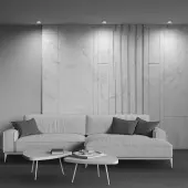 Точечный светильник Hoop DL086-GX53-SQ-BW