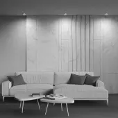 Точечный светильник Hoop DL086-GX53-SQ-BW