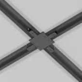 Коннектор питания шинопровода Technical Unity TRA002CX-11B