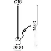 Торшер MOD147FL-L20BSK1