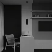 Подвесная люстра Orlo P085PL-12W4K-B