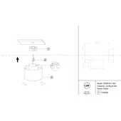 Точечный светильник Planet C009CW-L16W