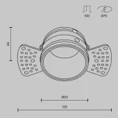 Точечный светильник Reif DL048-01W