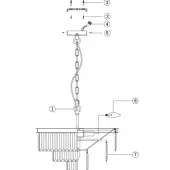 Подвес Revero MOD085PL-07CH