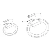Припотолочная люстра Rim MOD058CL-L25W4K