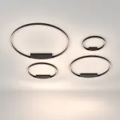 Припотолочная люстра Rim MOD058CL-L50B4K