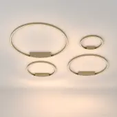 Припотолочная люстра Rim MOD058CL-L65BS3K