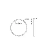 Бра Rim MOD058WL-L25W3K