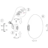 Бра Roca MOD004WL-L5S3K