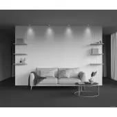 Точечный светильник Round DL058-7W4K-TRS-W