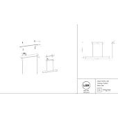 Подвесная люстра Step P010PL-L30B