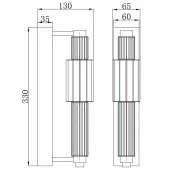 Бра Verticale MOD308WL-L9CG3K