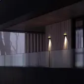 Уличный настенный светильник Calle 358566