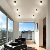 Точечный светильник Elinа 370678 (черный)