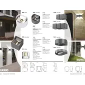 Уличный настенный светильник Kaimas 358004