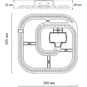 светодиодная панель Klark 357780