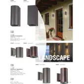 Уличный настенный светильник Landscape 370357